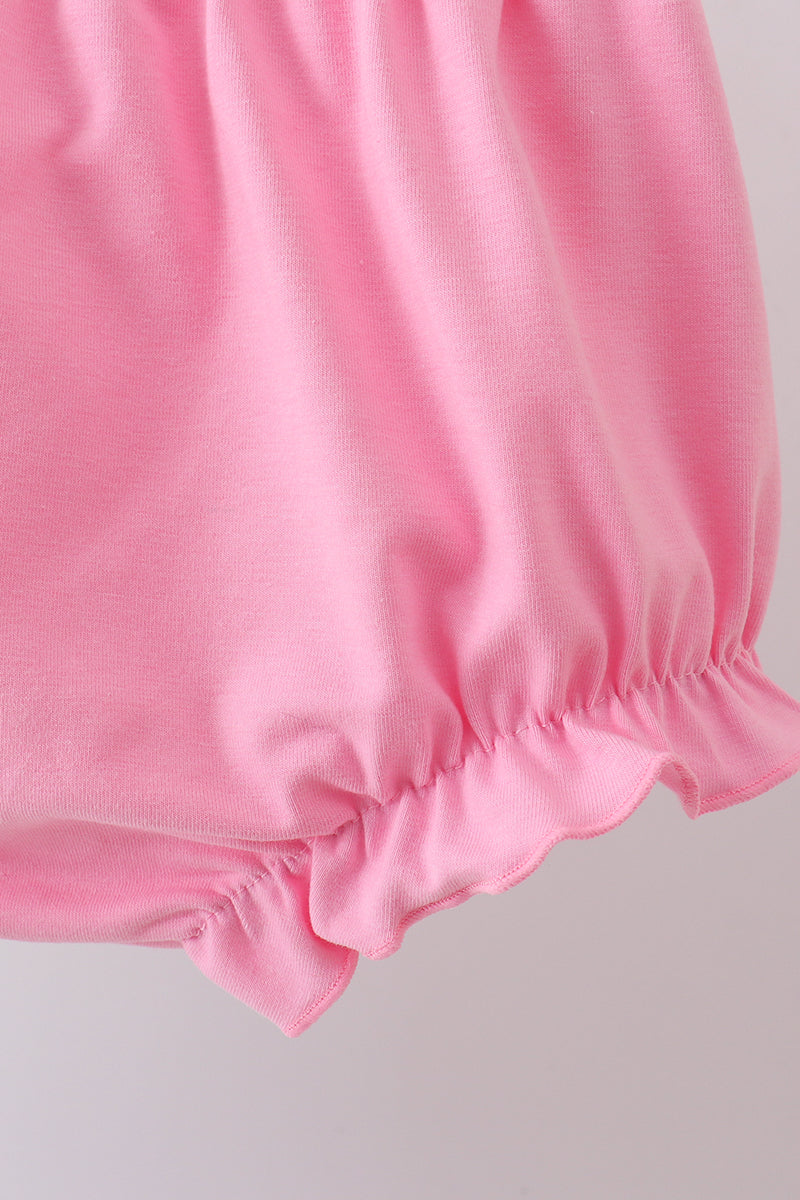 Blue sailboat applique bloomer set