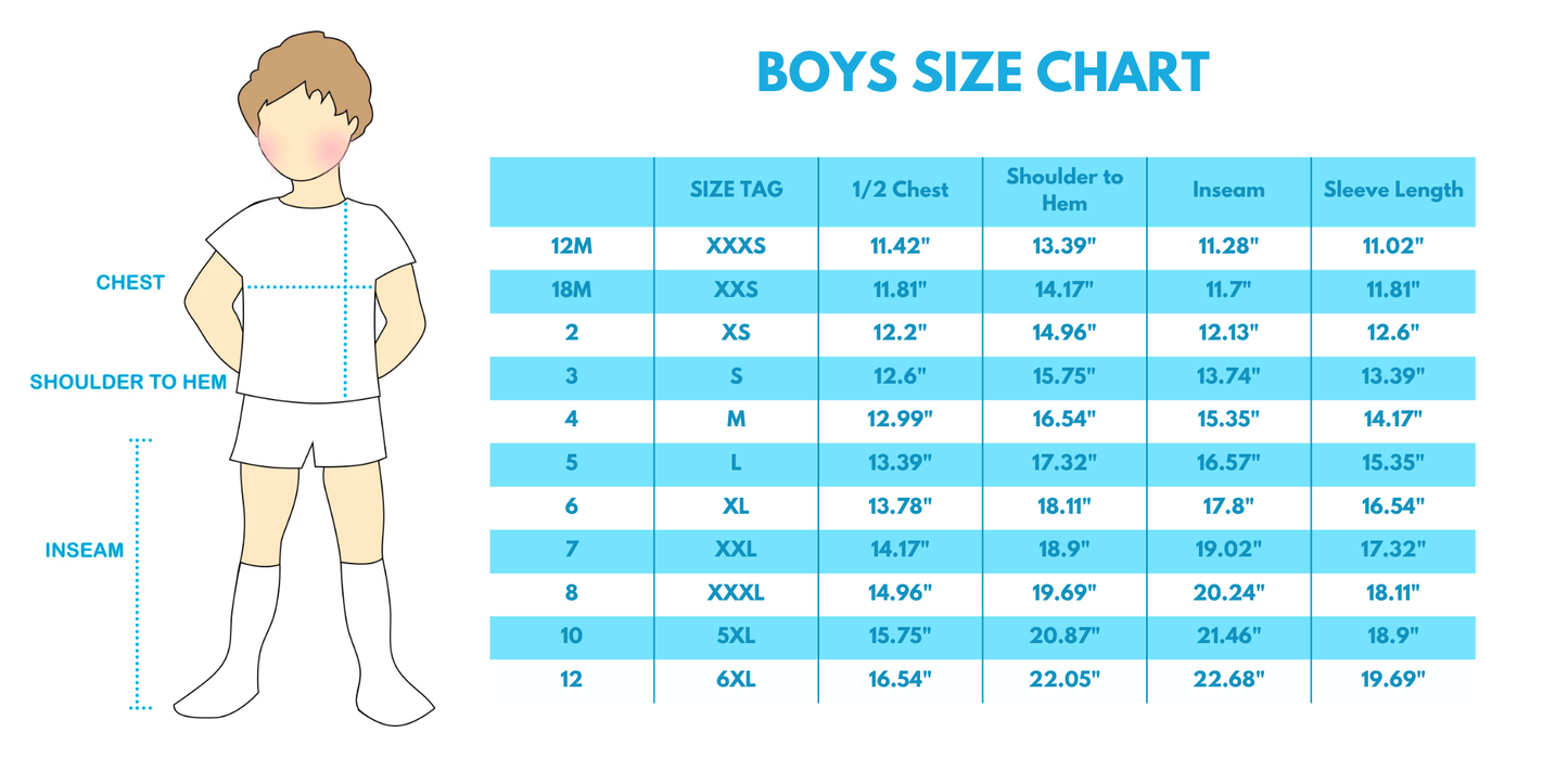 Blue watermelon truck seersucker shorts set